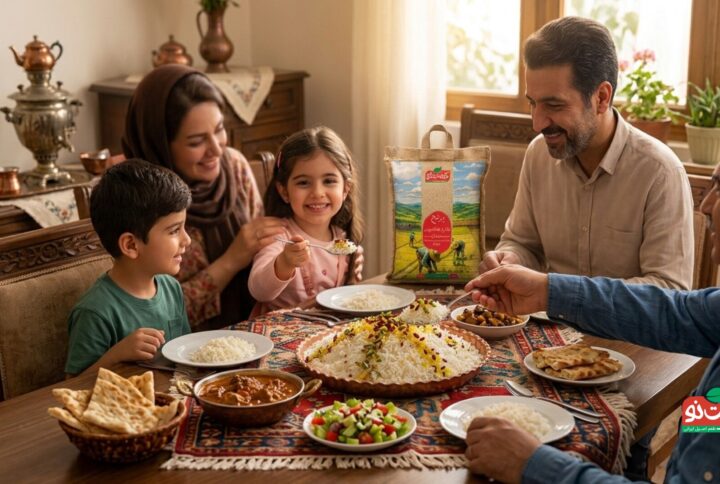 برنج ایرانی اصل؛ راز یک سفره‌ی سالم و خوش‌عطر برای خانواده
