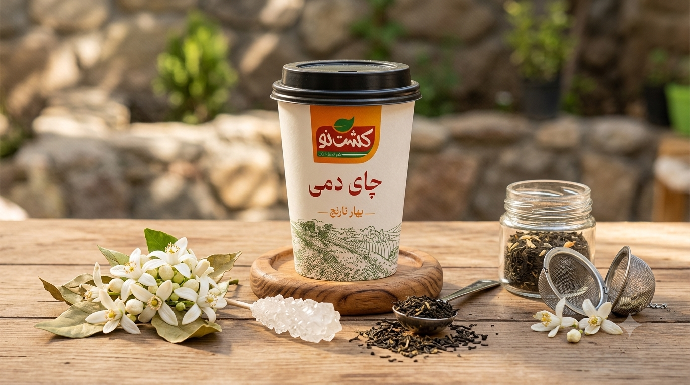 چای دمی بهارنارنج کشت نو